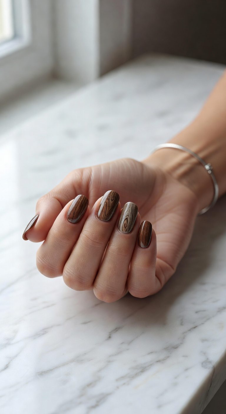 wood grain rustic elegance