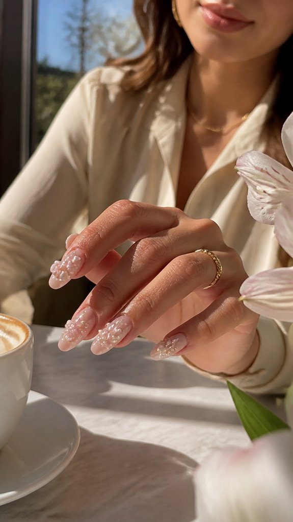 bold textured 3d nail designs