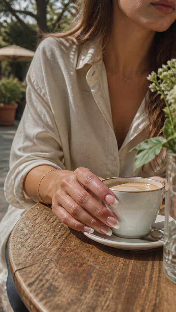 chic short nail designs