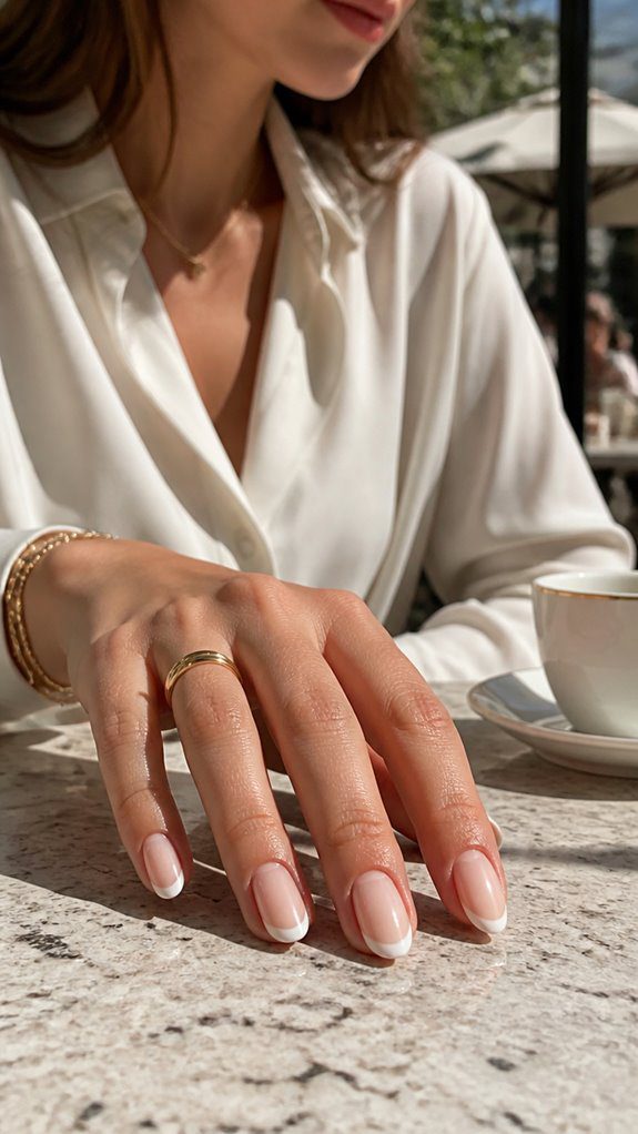 elegant classic nail style