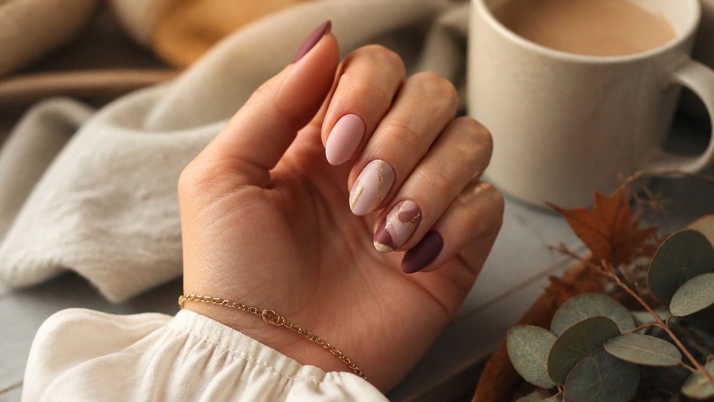 elegant matte nail ideas