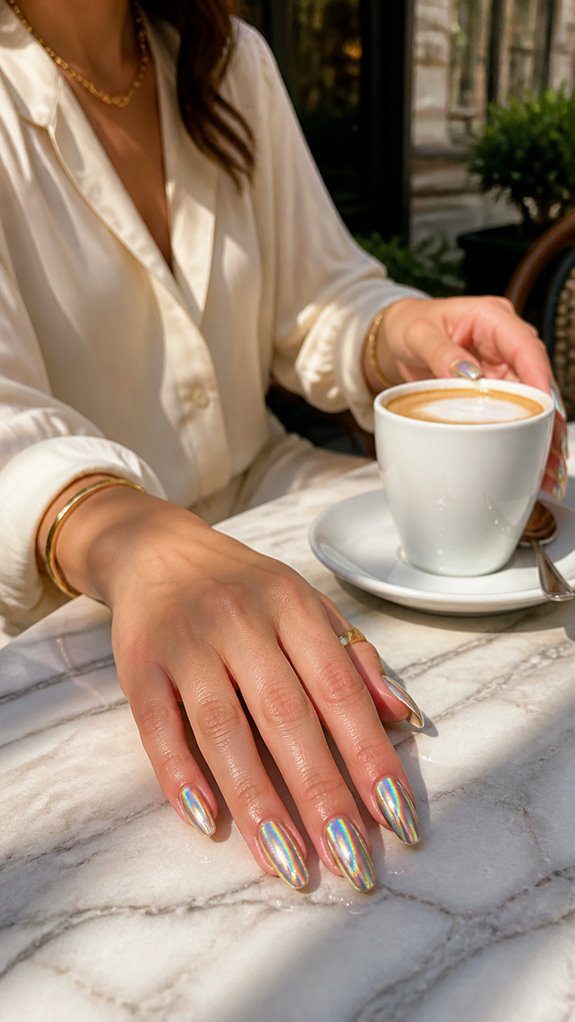 futuristic customizable nail designs