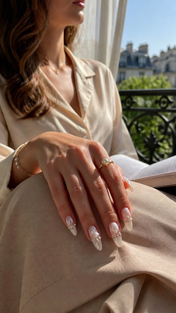 pearl nail art trends