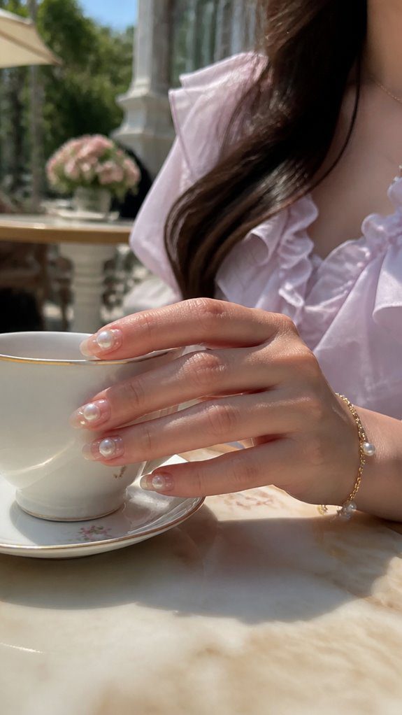 seasonal pearl nail colors